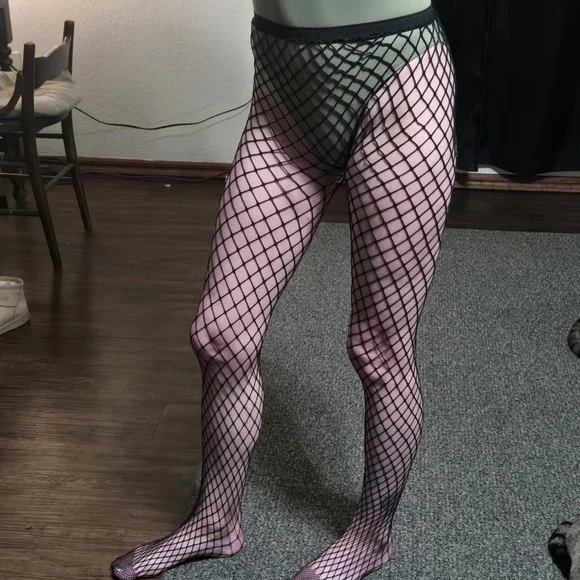 Lot Of 4 Mesh Fishnet Tights - Picture 4 of 4